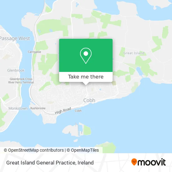 Great Island General Practice map