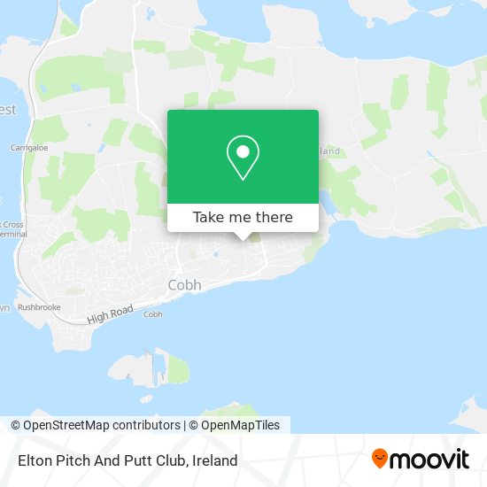 Elton Pitch And Putt Club map