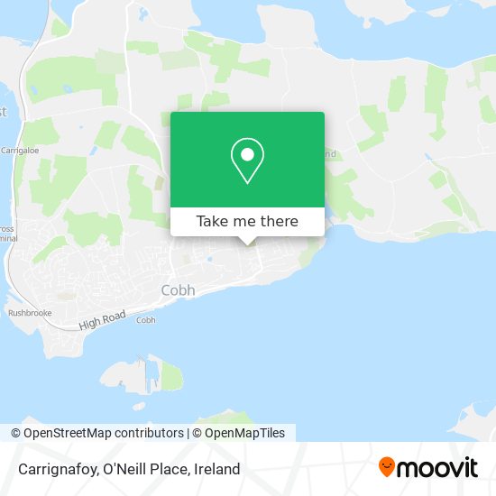 Carrignafoy, O'Neill Place map