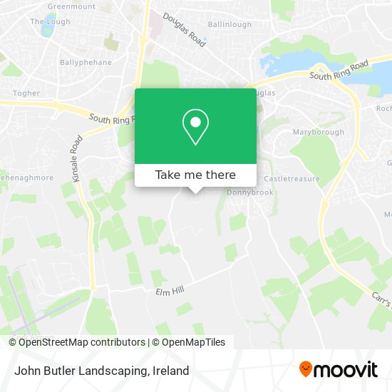 John Butler Landscaping map