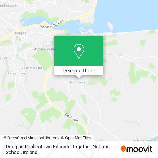 Douglas Rochestown Educate Together National School map