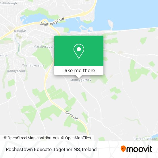 Rochestown Educate Together NS map