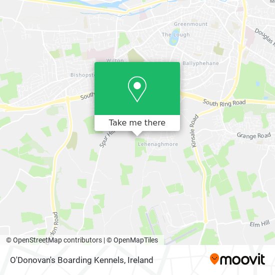 O'Donovan's Boarding Kennels map