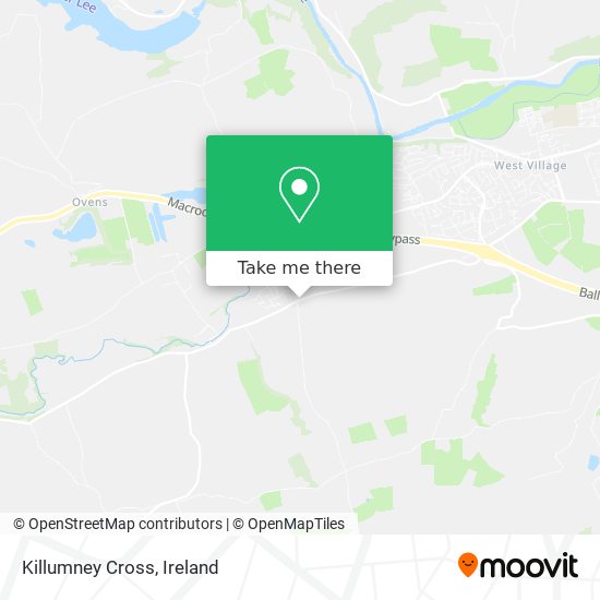 Killumney Cross map