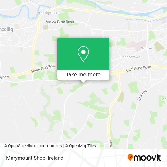 Marymount Shop map