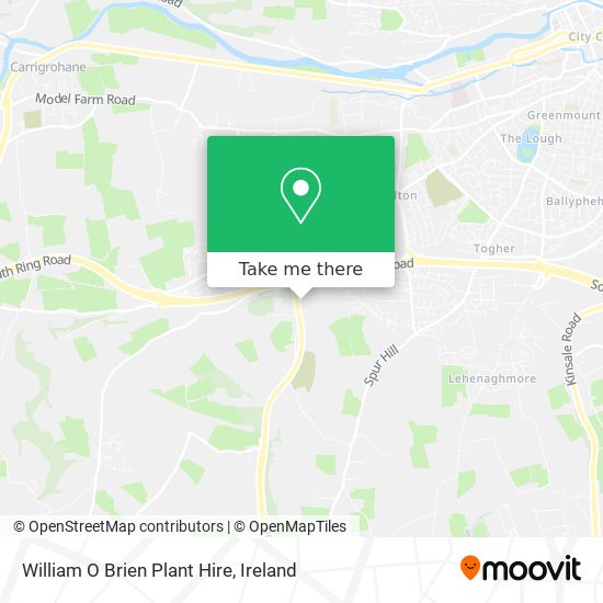 William O Brien Plant Hire map