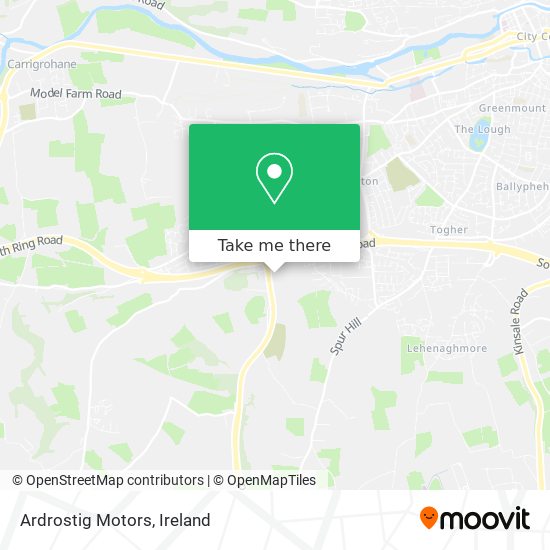 Ardrostig Motors map