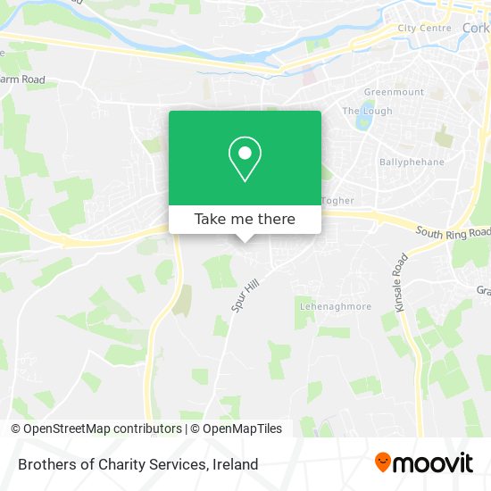 Brothers of Charity Services map