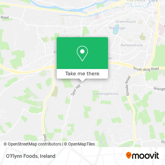 O'Flynn Foods map