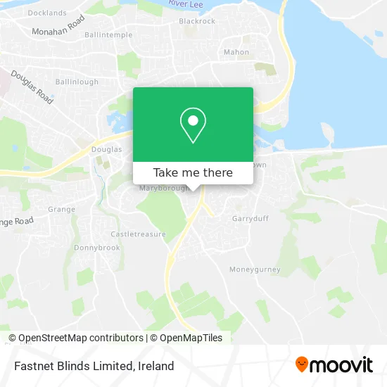 Fastnet Blinds Limited map