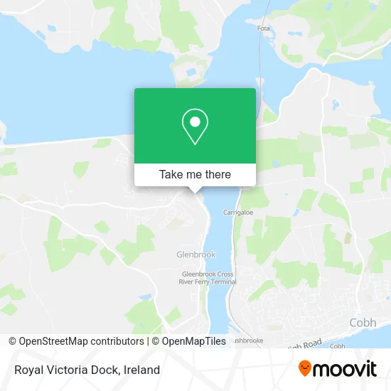 Royal Victoria Dock map