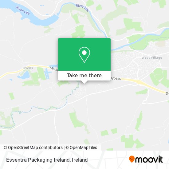 Essentra Packaging Ireland map