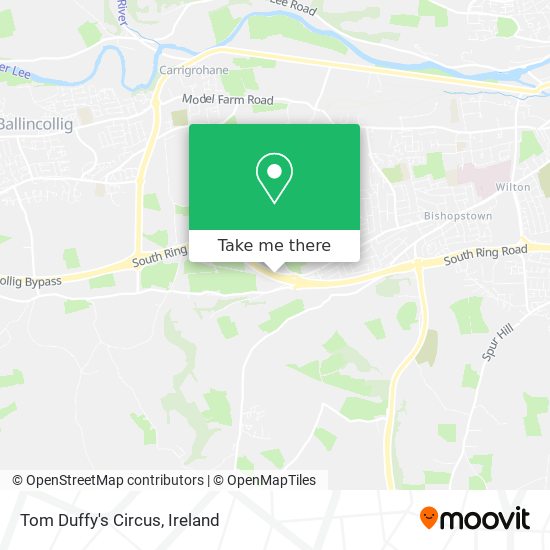 Tom Duffy's Circus map