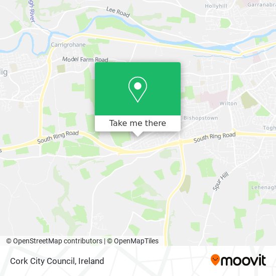 Cork City Council map