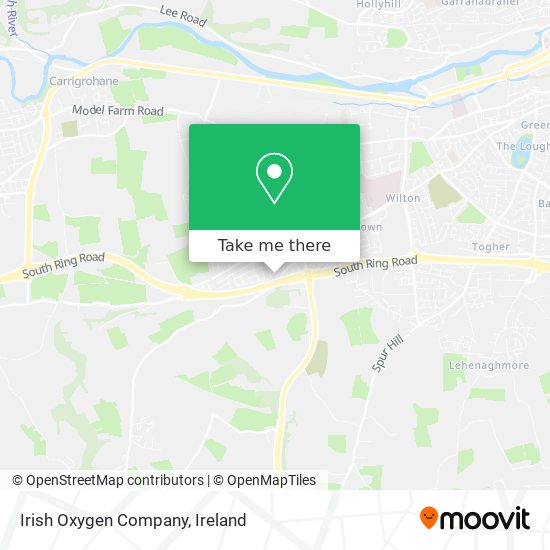 Irish Oxygen Company map
