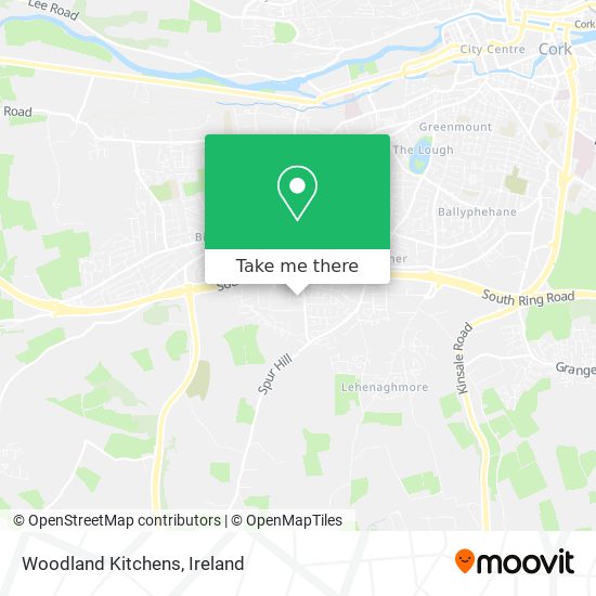 Woodland Kitchens map