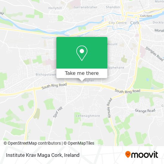 Institute Krav Maga Cork map