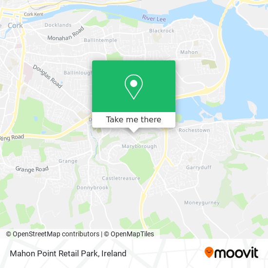 Mahon Point Retail Park map