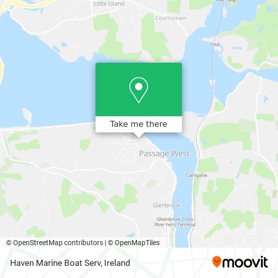 Haven Marine Boat Serv map