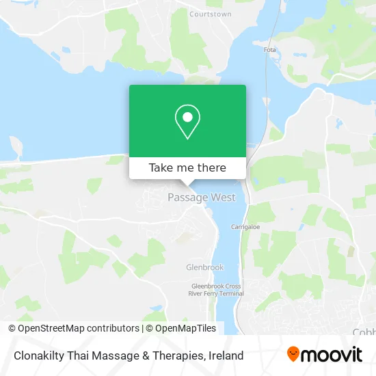 Clonakilty Thai Massage & Therapies map