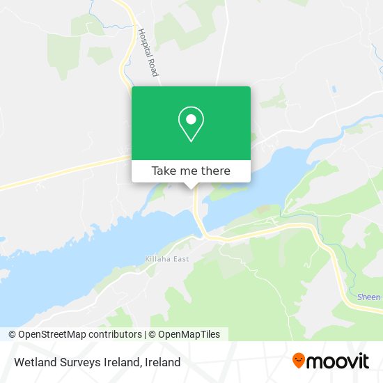 Wetland Surveys Ireland map