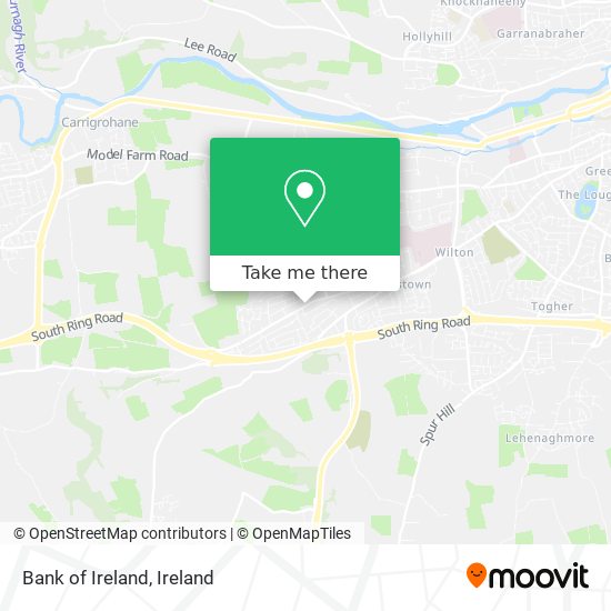 Bank of Ireland map