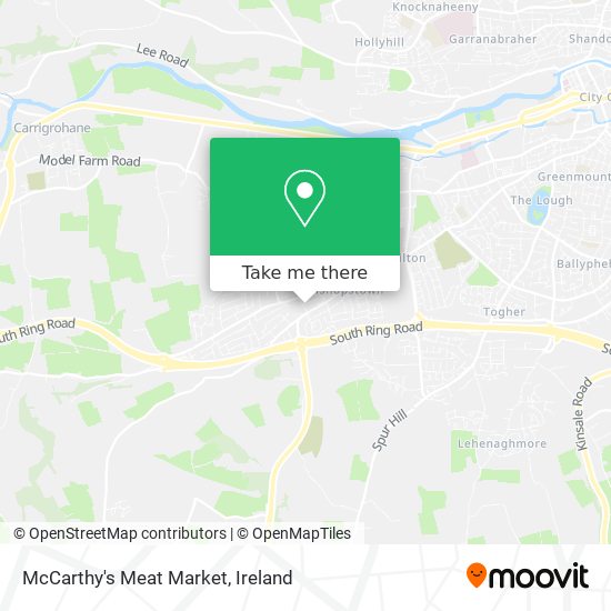 McCarthy's Meat Market map