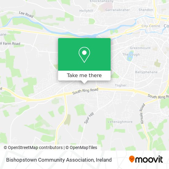 Bishopstown Community Association map