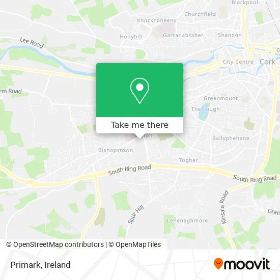 Primark map