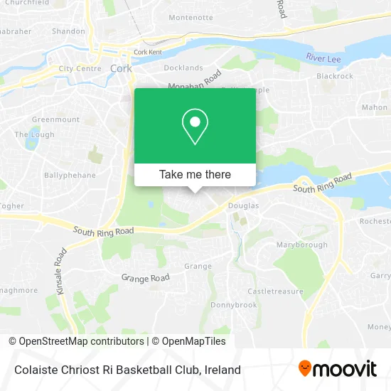Colaiste Chriost Ri Basketball Club map
