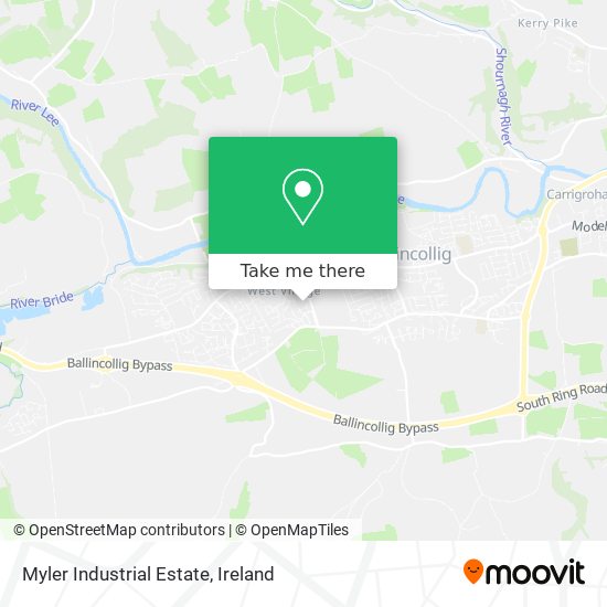 Myler Industrial Estate map