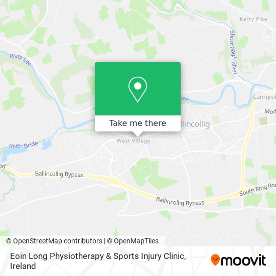 Eoin Long Physiotherapy & Sports Injury Clinic map