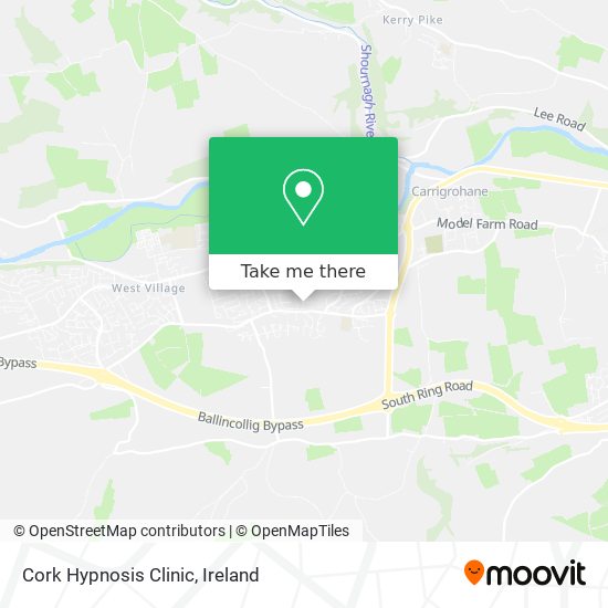 Cork Hypnosis Clinic map