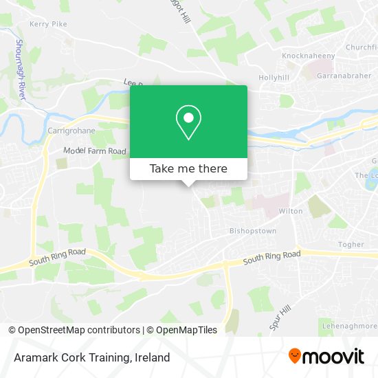 Aramark Cork Training map