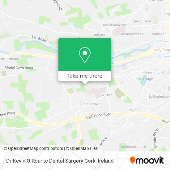 Dr Kevin O Rourke Dental Surgery Cork map