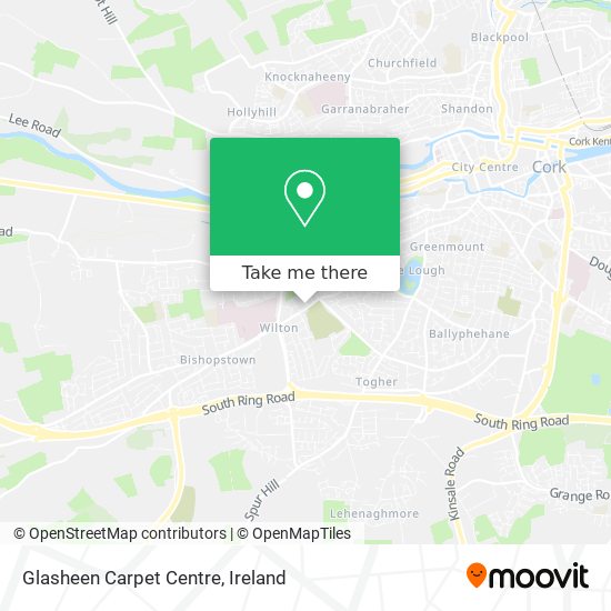 Glasheen Carpet Centre map