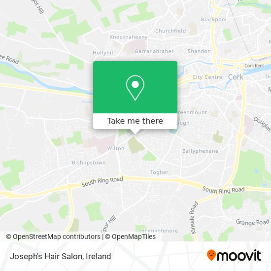 Joseph's Hair Salon map