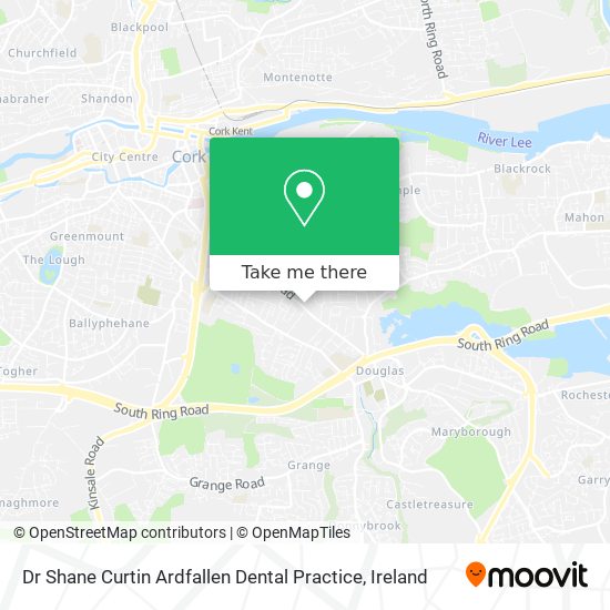 Dr Shane Curtin Ardfallen Dental Practice map