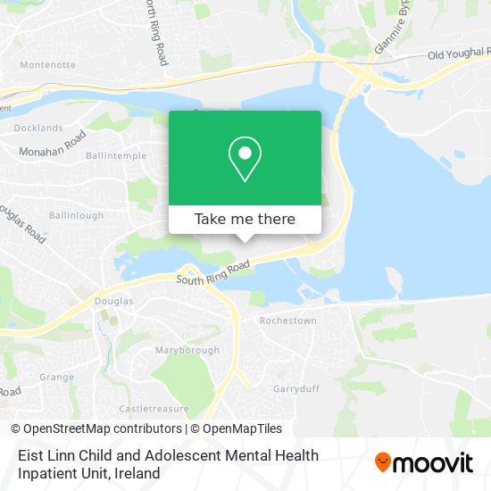 Eist Linn Child and Adolescent Mental Health Inpatient Unit map