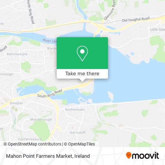 Mahon Point Farmers Market map