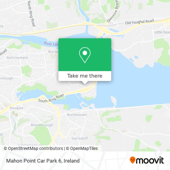 Mahon Point Car Park 6 map