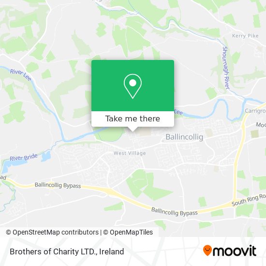 Brothers of Charity LTD. map