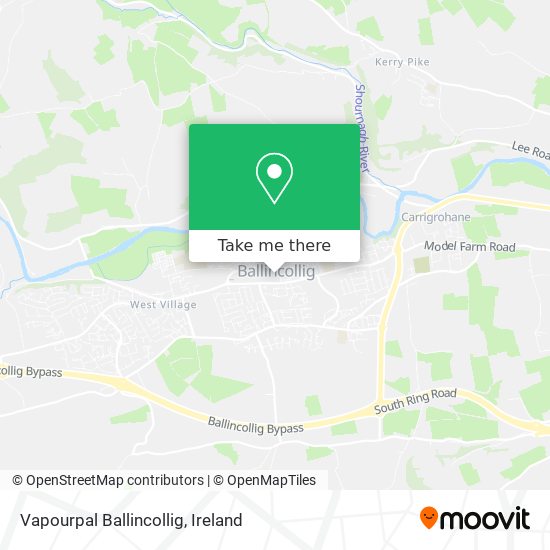 Vapourpal Ballincollig plan