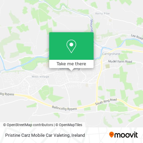 Pristine Carz Mobile Car Valeting map