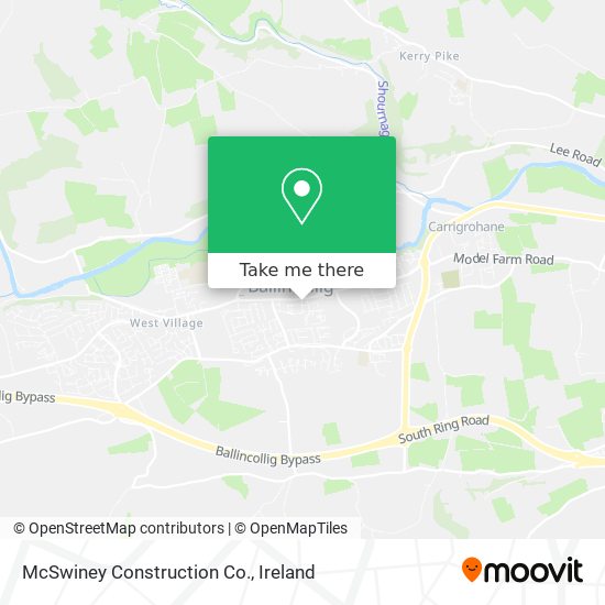 McSwiney Construction Co. map