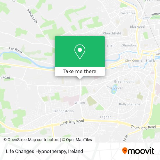 Life Changes Hypnotherapy map