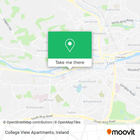 College View Apartments map