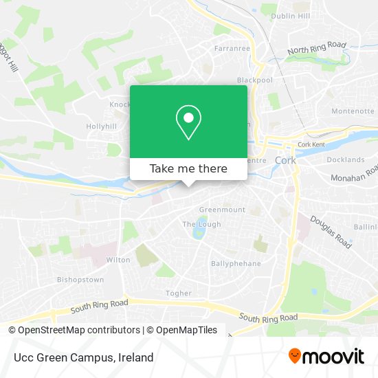 Ucc Green Campus map