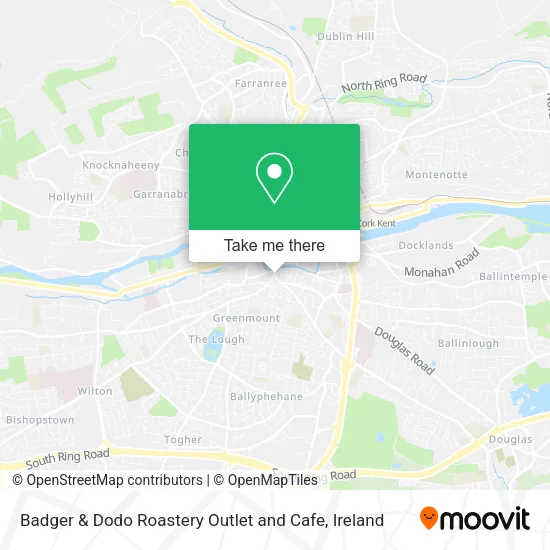Badger & Dodo Roastery Outlet and Cafe map