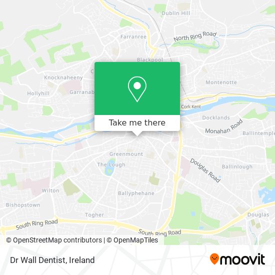 Dr Wall Dentist map